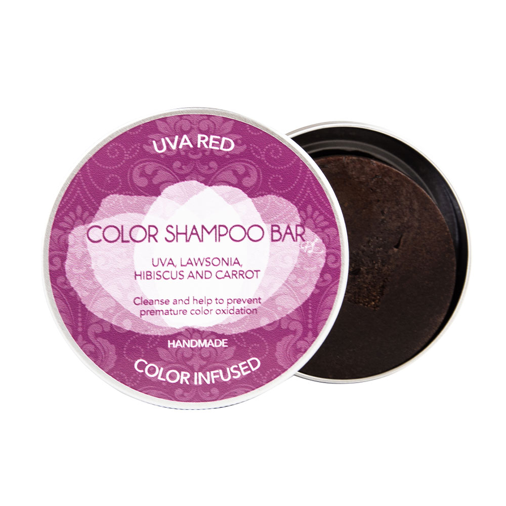 BIO SOLID uva red shampoo bar