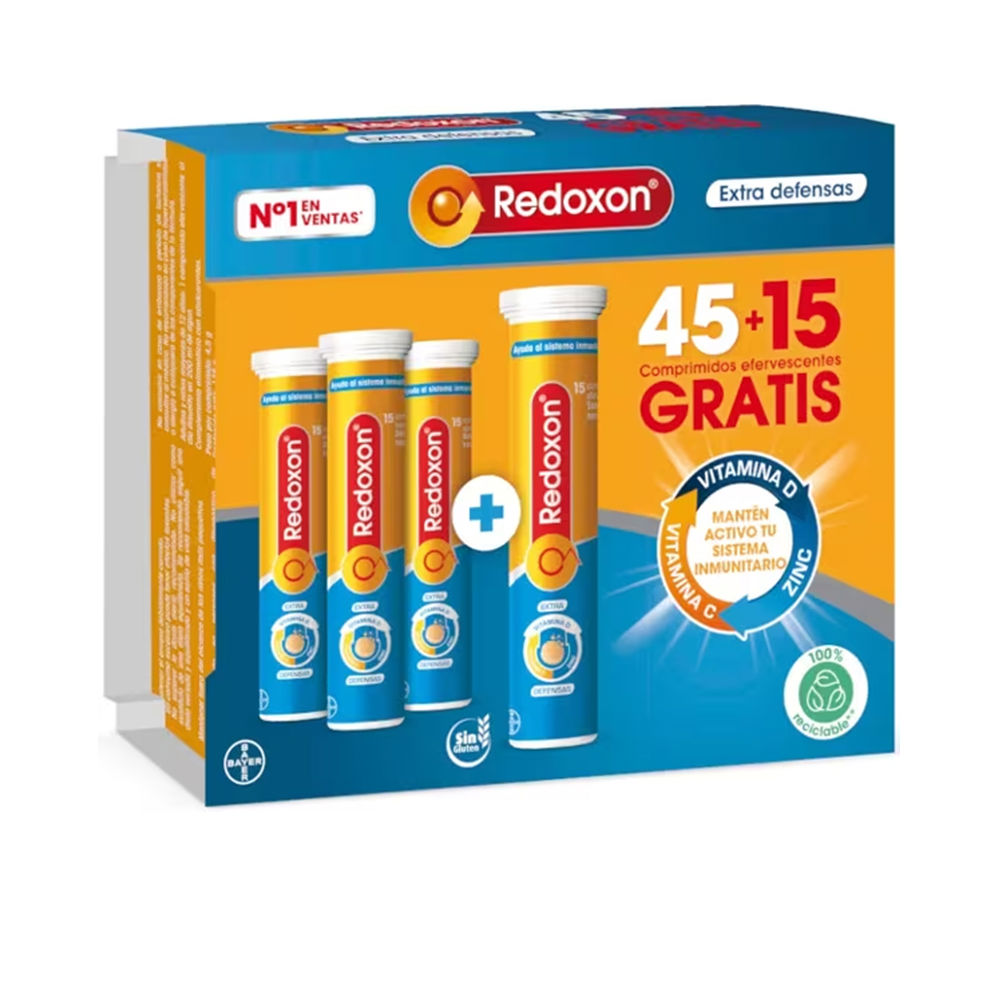 REDOXON EXTRA DEFENSAS comprimidos efervescentes 45 + 15