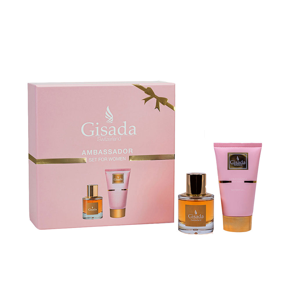 AMBASSADOR WOMAN ESTUCHE (Eau de parfum spray 50 ml + shower gel 100 ml)