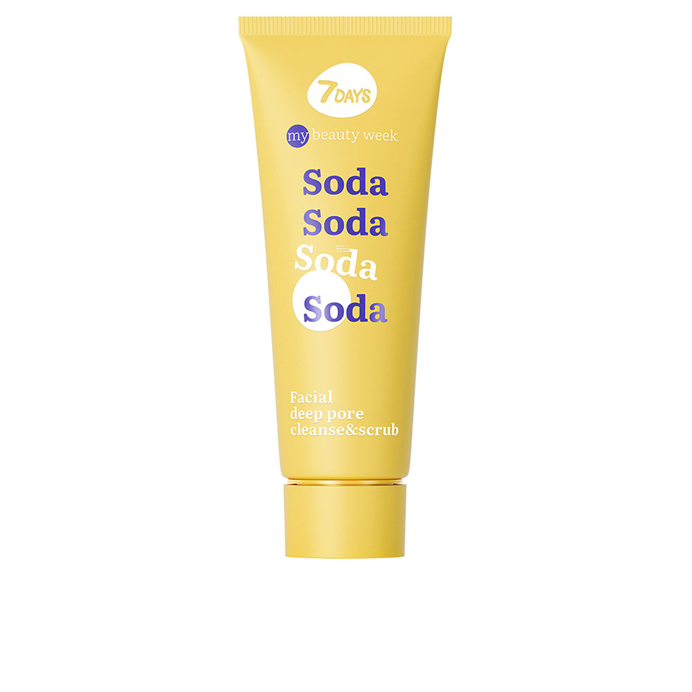 SODA deep pore facial cleansing and exfoliation