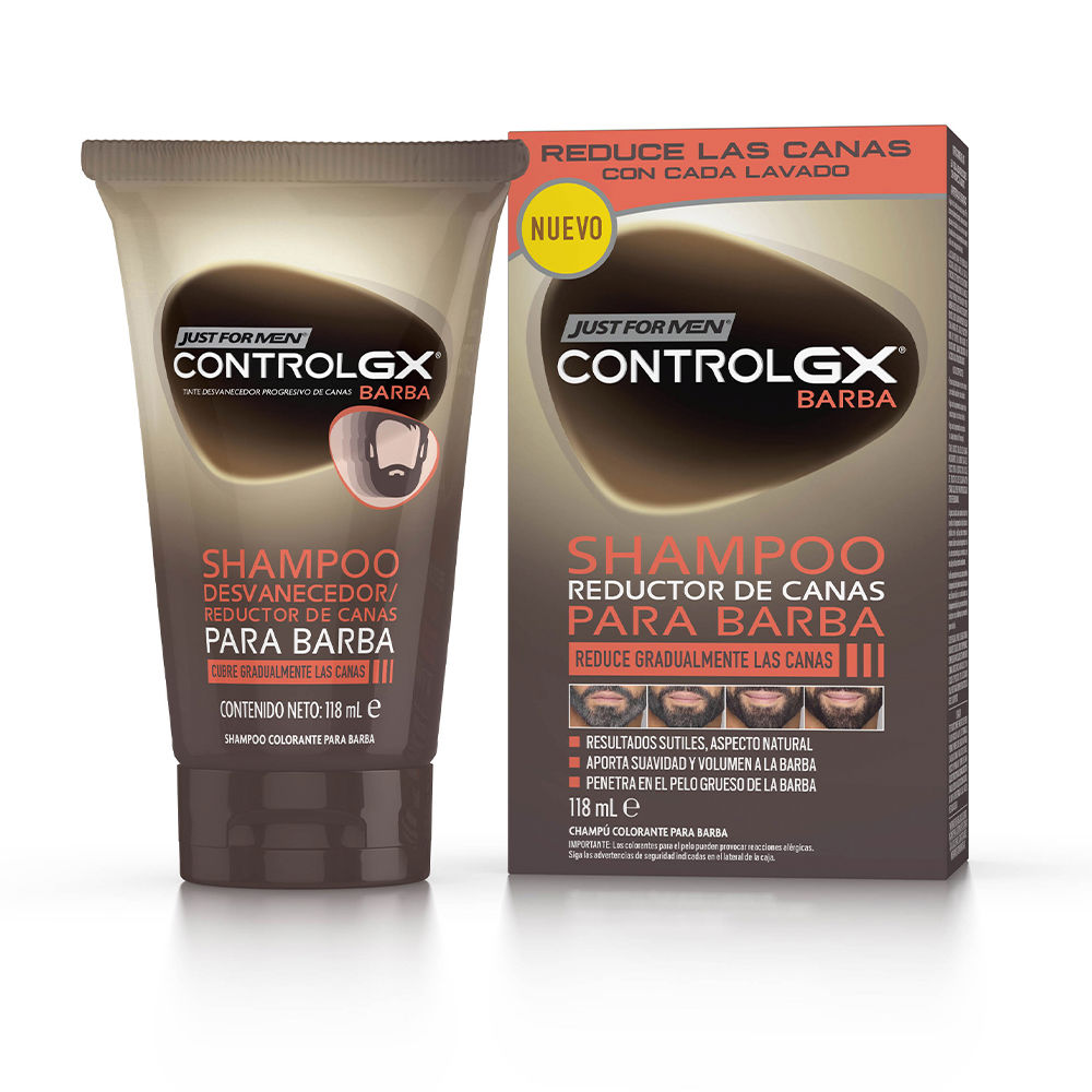 CONTROL GX gray hair reduction shampoo for beard
