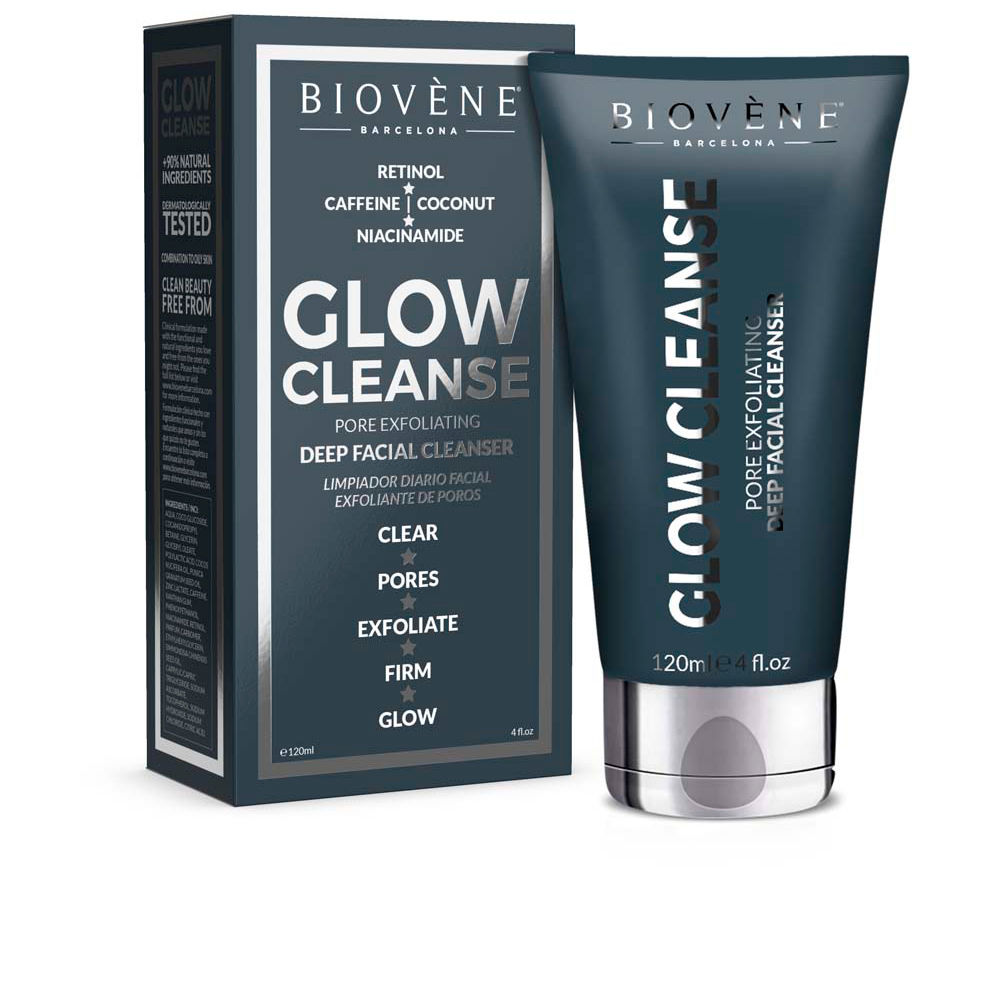 GLOW CLEANSE pore exfoliating deep facial cleanser