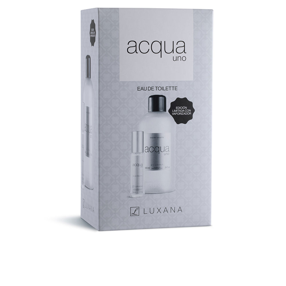 ACQUA UNO CASE 2 pcs (Eau de Toilette spray 1000 ml + Eau de Toilette spray 30 ml)