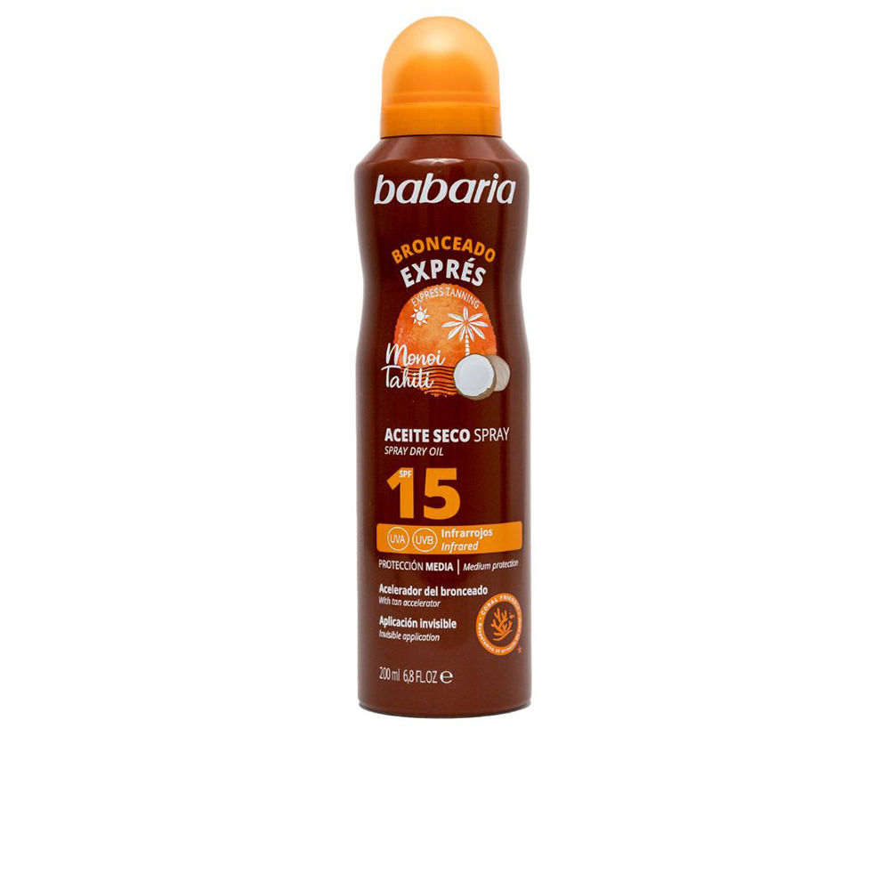 BRONCEADO EXPRÉS aceite seco spray SPF15