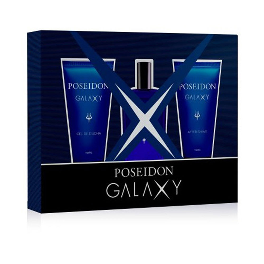 POSEIDON GALAXY LOT 3 pcs (edt vapo 150 ml + after shave 150 ml + shower gel 150 ml)