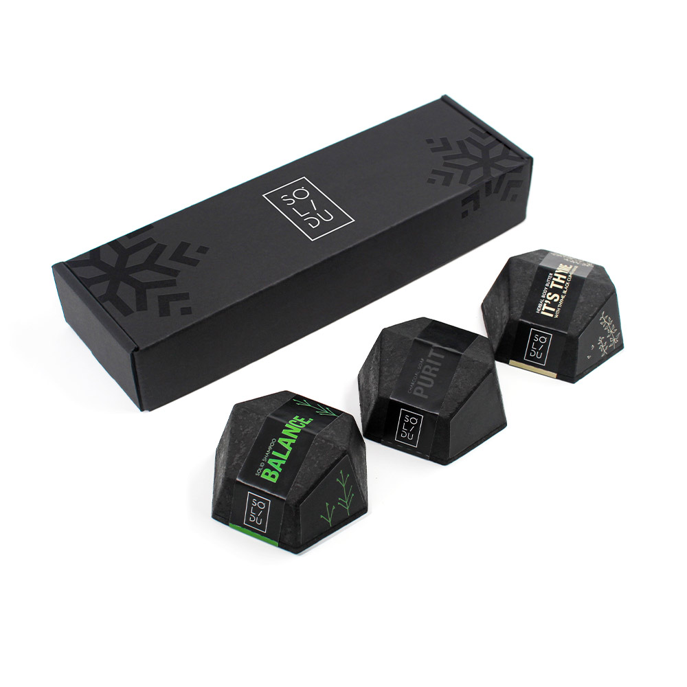 THYME TO BALANCE LOTE (balance shampoo bar 70 gr + purity facial and body soap 65 gr + thyme body butter 50 gr)