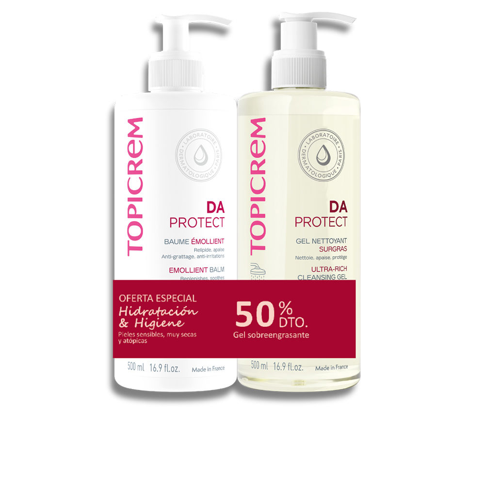 DA PROTECT EMOLIENT BALM 500 ML + CLEANSING GEL 500 ML PACK 2 pcs (Balm 500 ml + Gel 500 ml)
