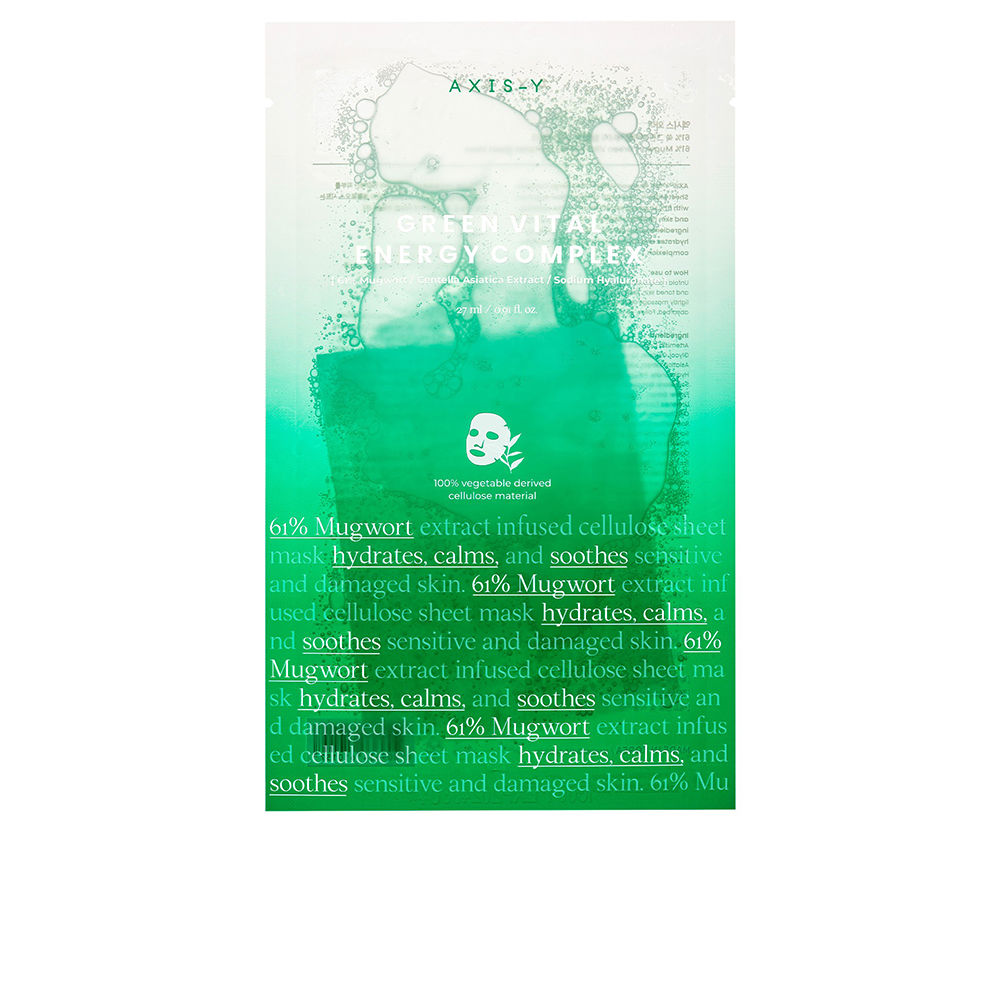 MUGWORT GREEN VITAL ENERGY COMPLEX SHEET mask