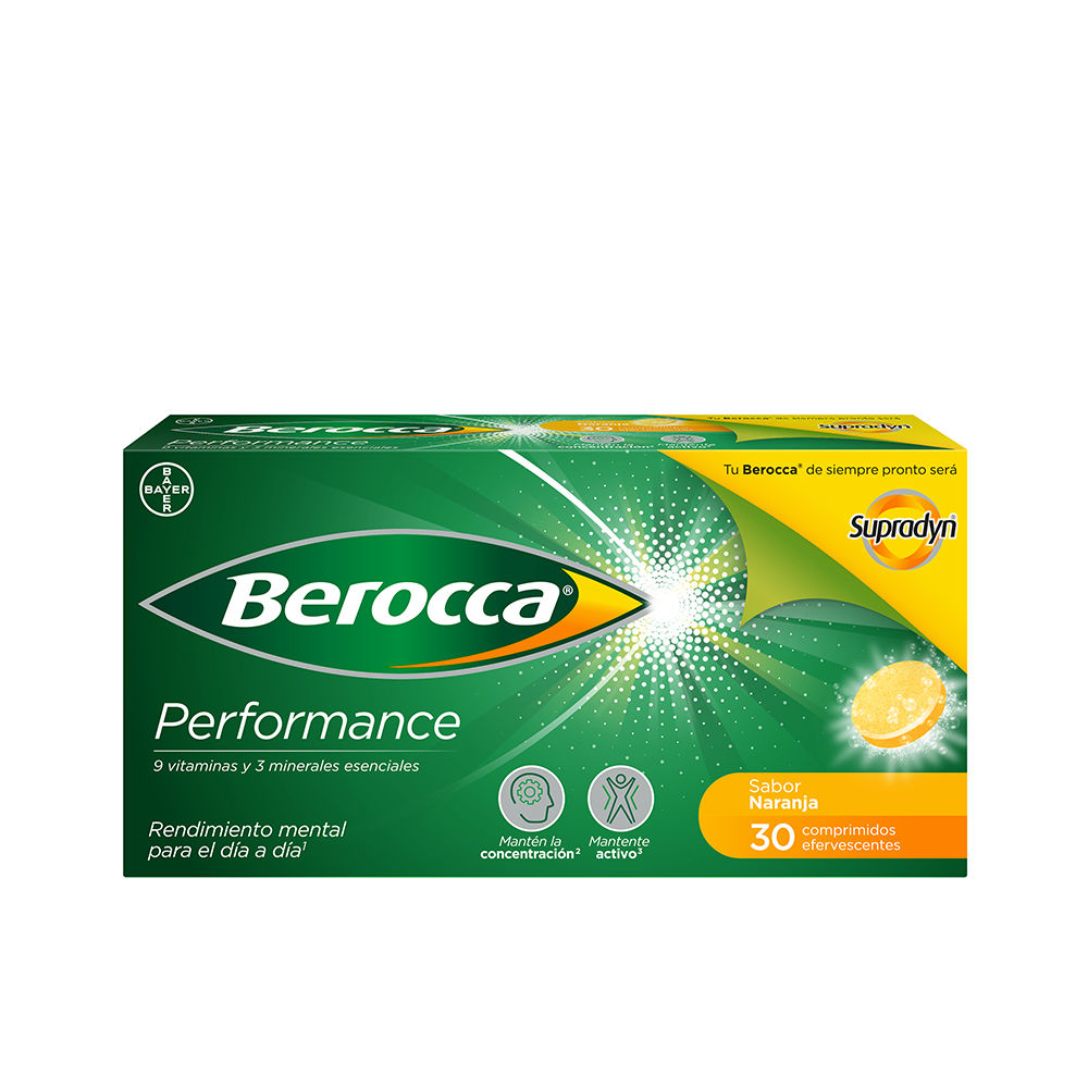 BEROCCA PERFORMANCE comprimidos efervescentes