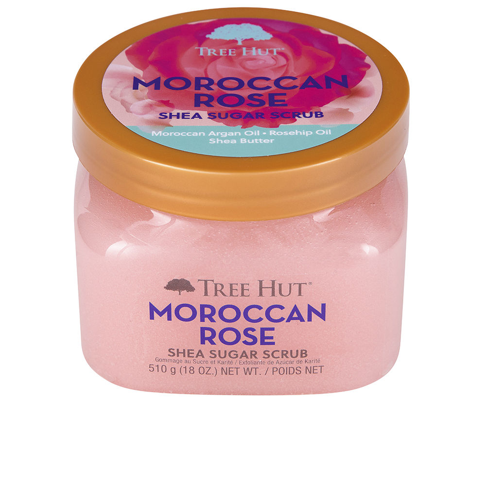 EXFOLIANTE de azúcar rosa de marruecos