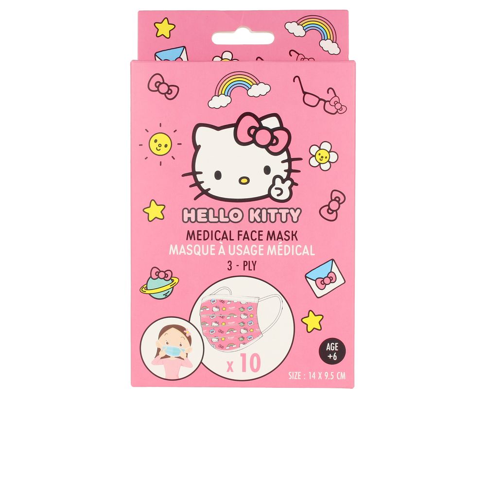HELLO KITTY mascarilla quirúrgica infantil
