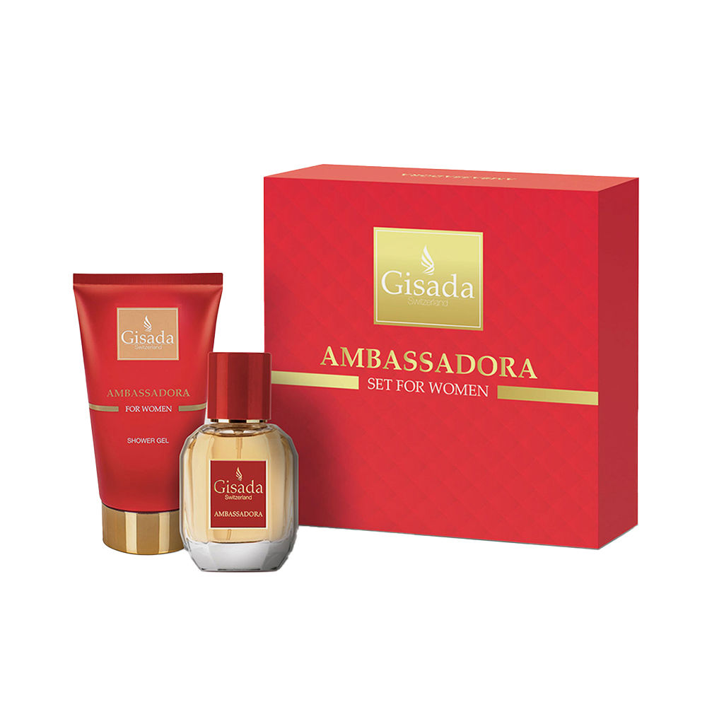 AMBASSADORA CASE 2 pcs (Eau de parfum spray 50 ml + shower gel 100 ml)