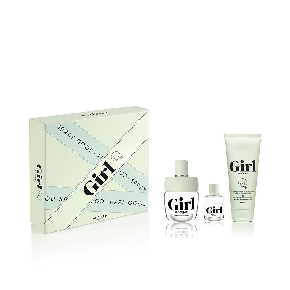 GIRL LOT 3 pcs (Eau de Toilette spray 100 ml + exfoliating gel 100 ml + Eau de Toilette spray 4.5 ml)