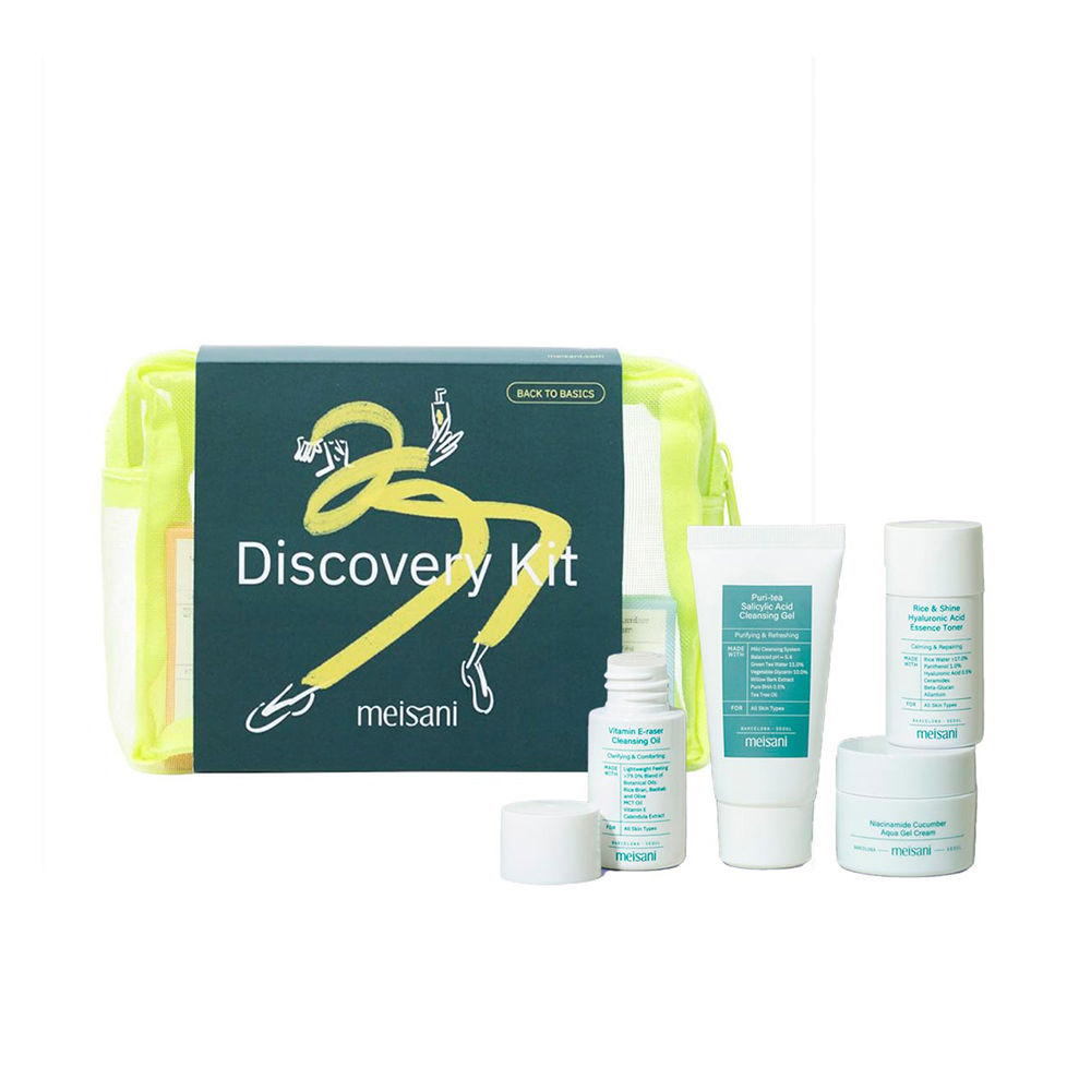 DISCOVERY LOT 4 pcs (Facial oil cleanser 20 ml + Facial cleansing gel 30 ml + Facial toner 20 ml + Facial cream/gel 20 ml)