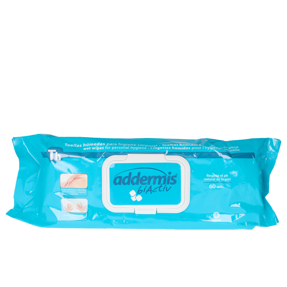 ADDERMIS BIACTIV wet wipes for adults