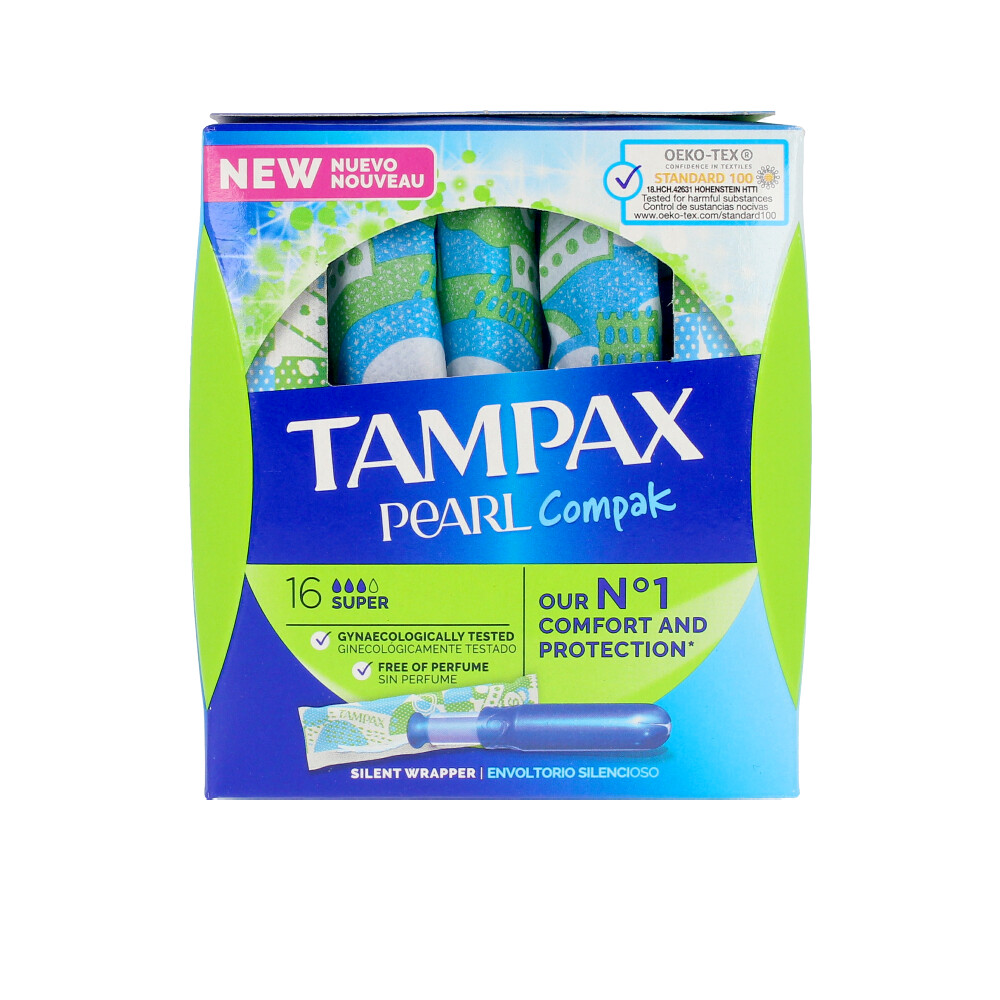 TAMPAX PEARL COMPAK tampón super