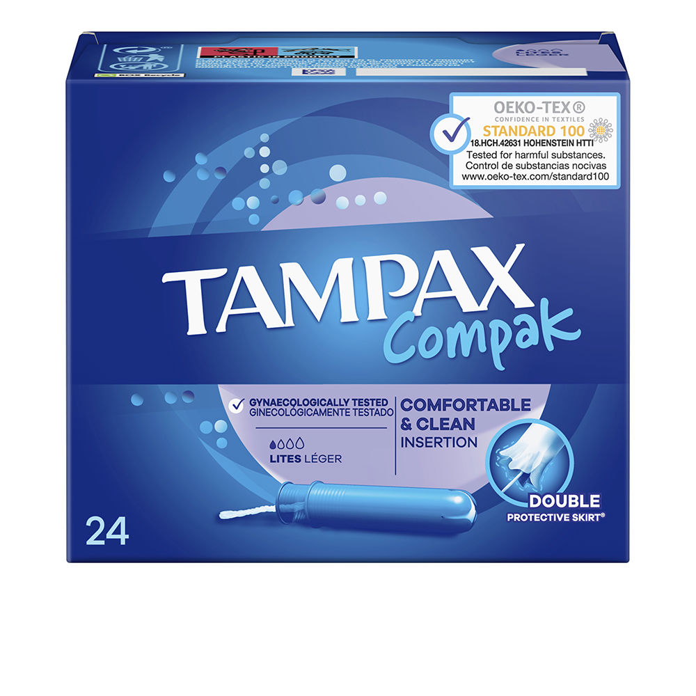 TAMPAX COMPAK tampón lites