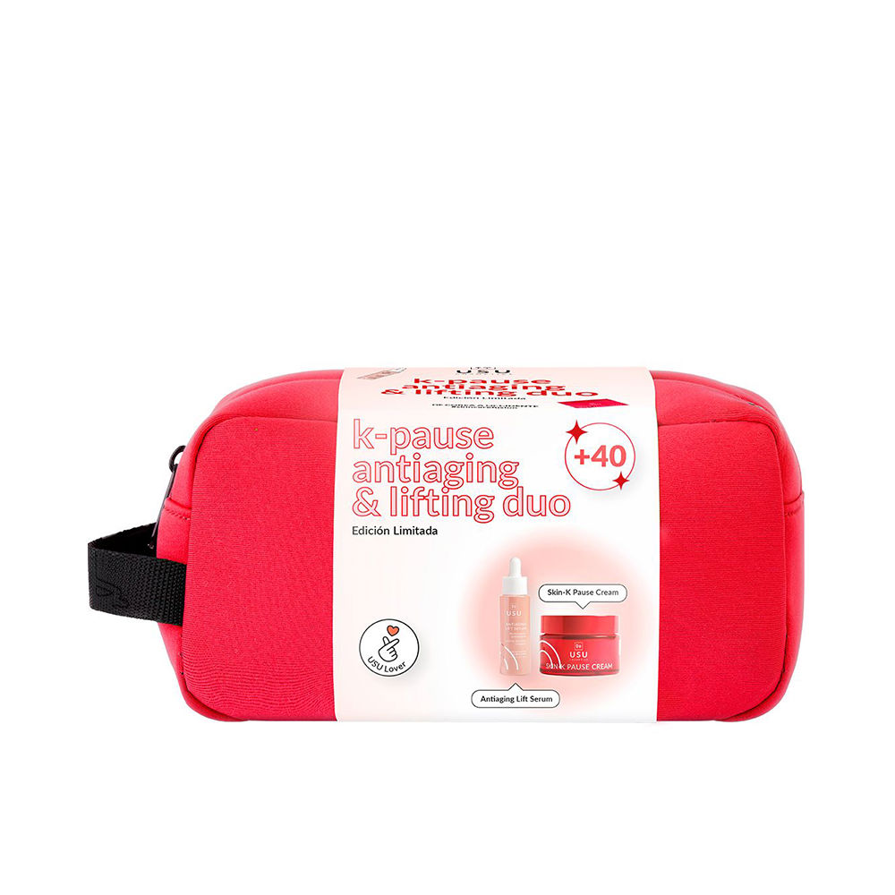 SKIN-K PAUSE CREAM + SERUM CASE 3 pcs (Cream 50 ml + Serum 30 ml + Toiletry bag 1 unit)