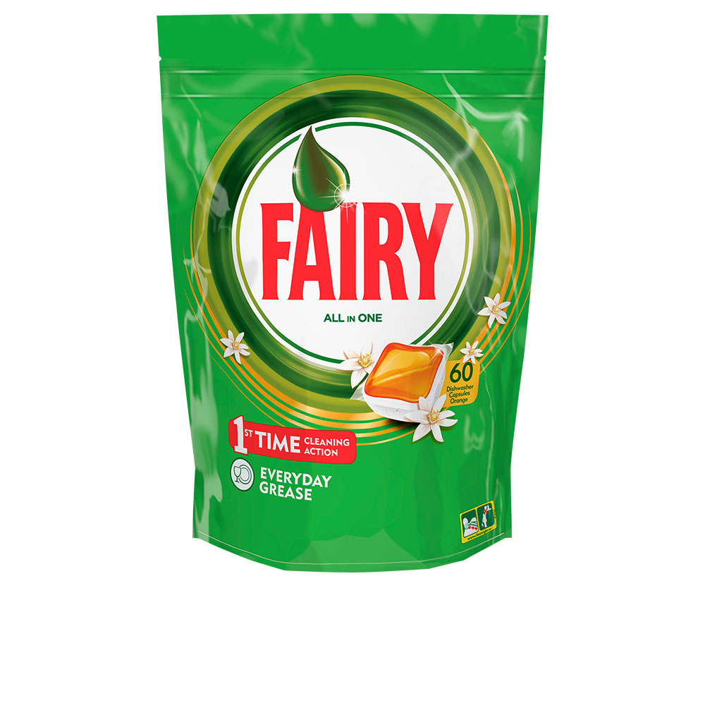 FAIRY TODO EN 1 NARANJA lavavajillas