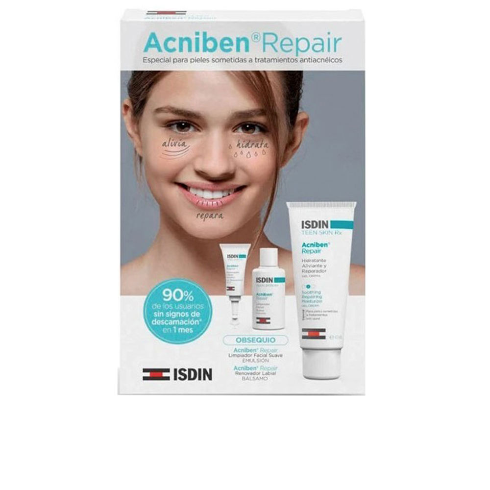 ACNIBEN REPAIR GEL CREAM CASE 3 pcs (Gel cream 40 ml + Cleansing emulsion 15 ml + Lip balm 2 ml)