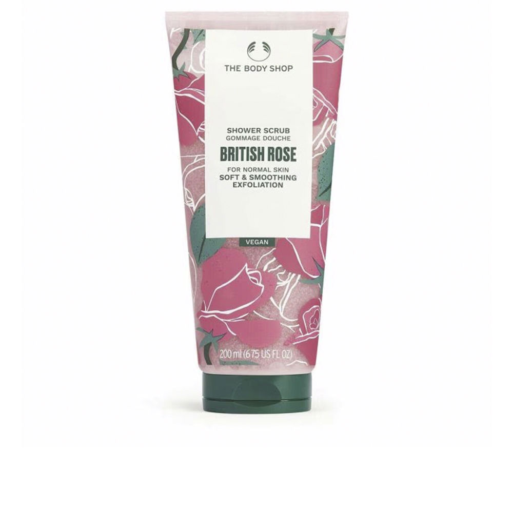 BRITISH ROSE shower scrub