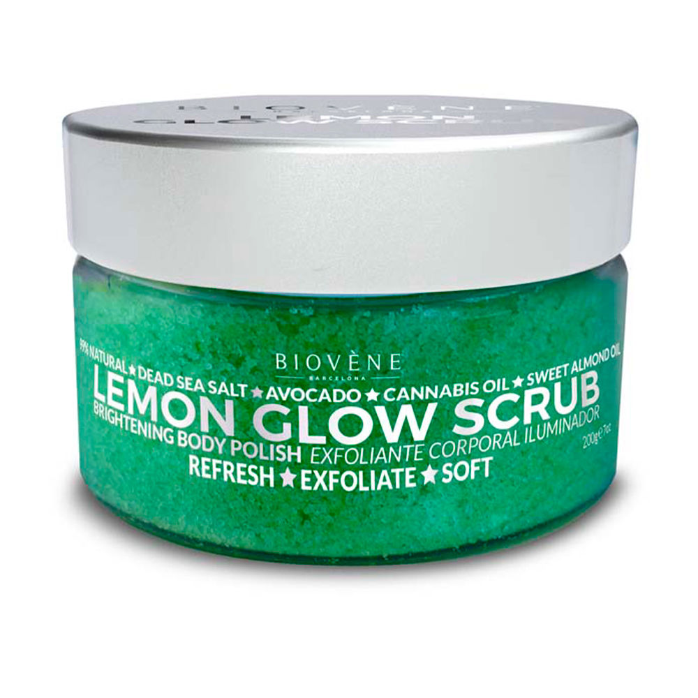 LEMON GLOW SCRUB brightening body polish