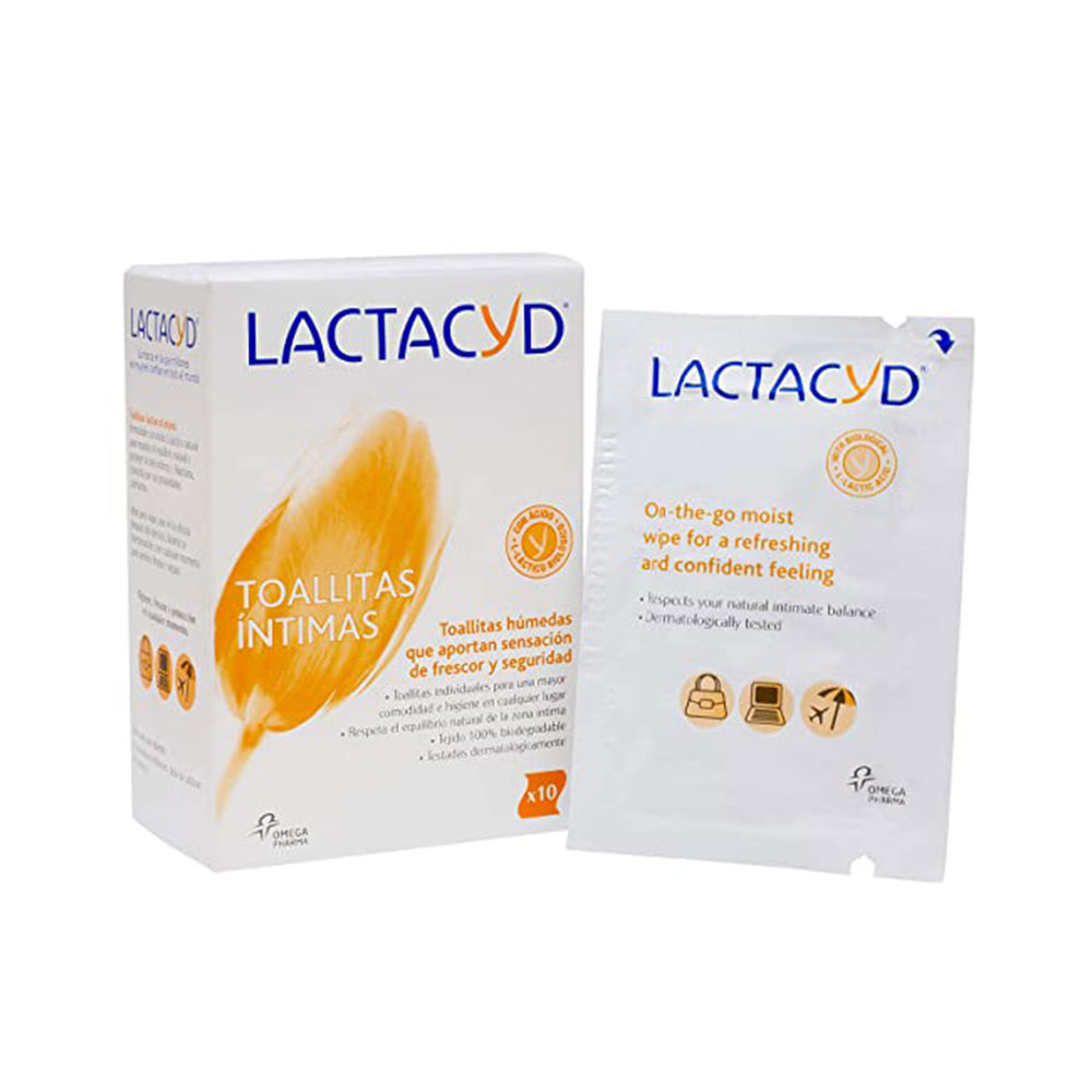 LACTACYD intimate wipes