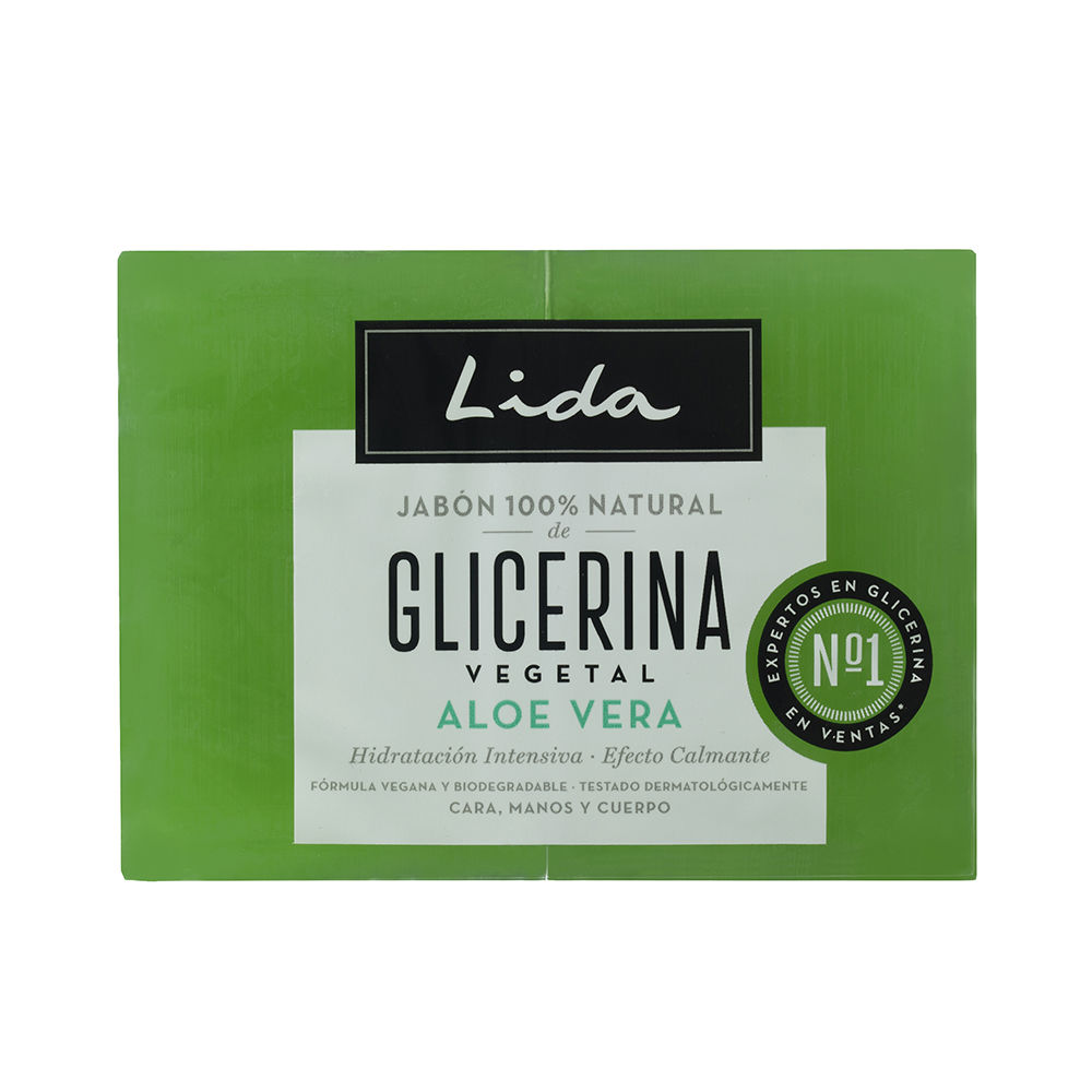 LIDA 100% NATURAL SOAP GLYCERIN AND ALOE VERA SET