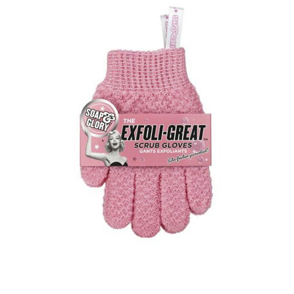 THE EXFOLI-GREAT exfoliating gloves