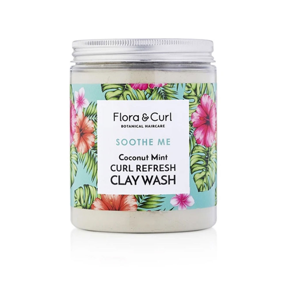 SOOTHE ME coconut mint curl refresh clay wash