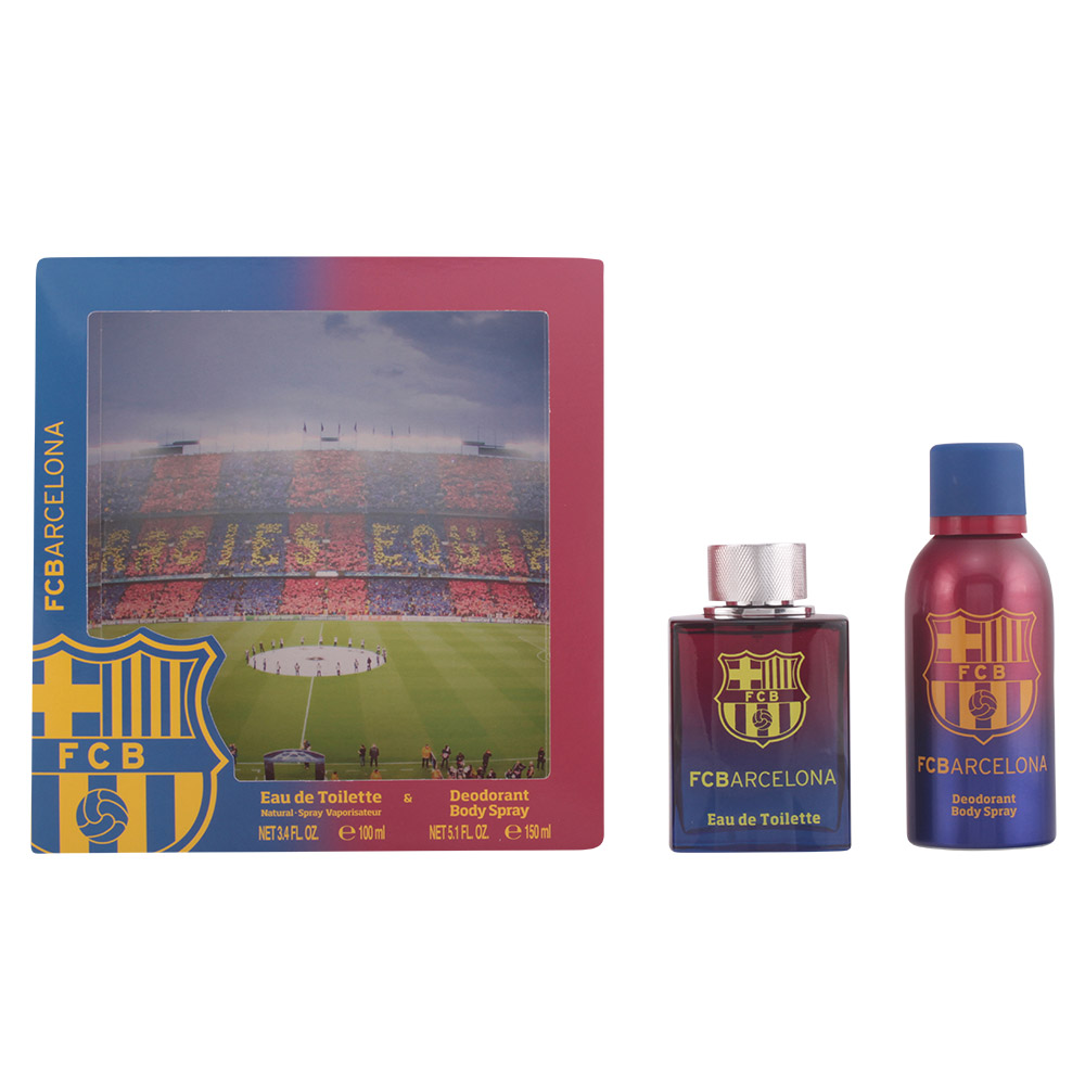 F.C. BARCELONA set (Eau de Toilette spray 100 ml + Deodorant spray 150 ml)