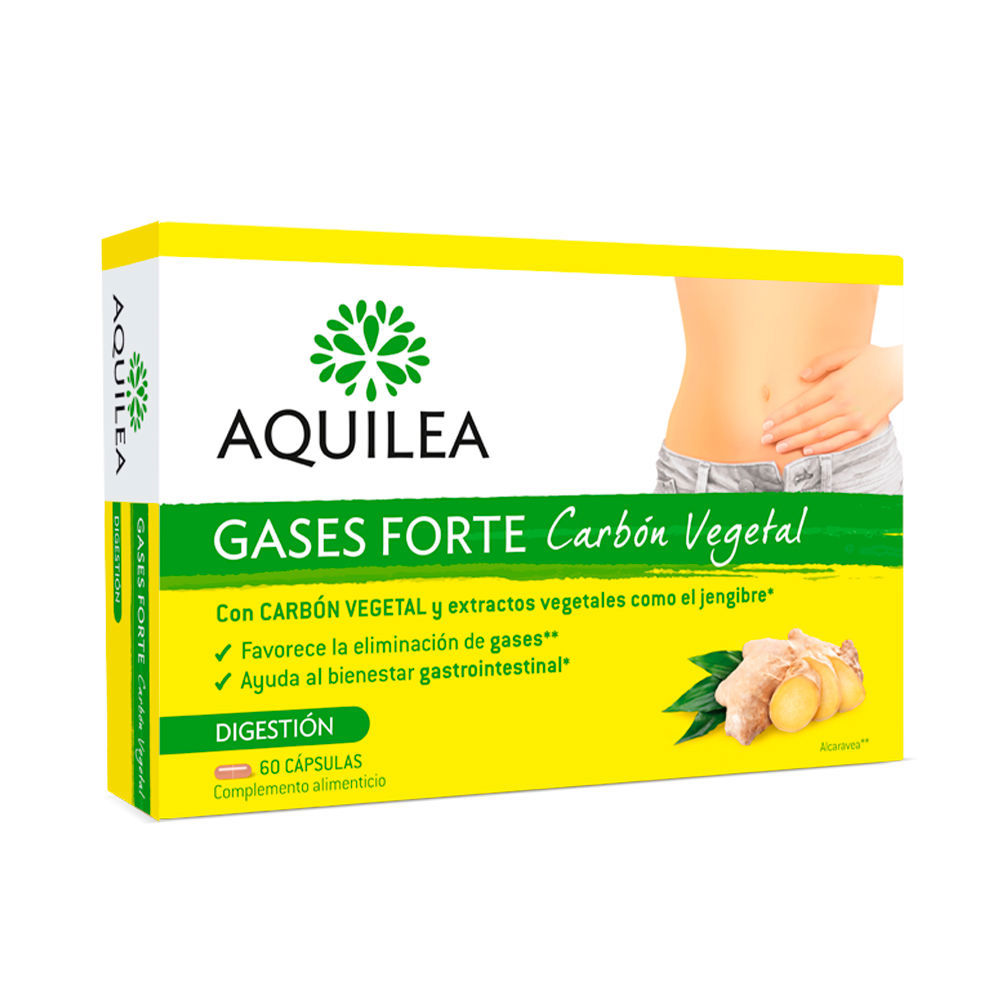 Gases Forte Charcoal 60 Capsules