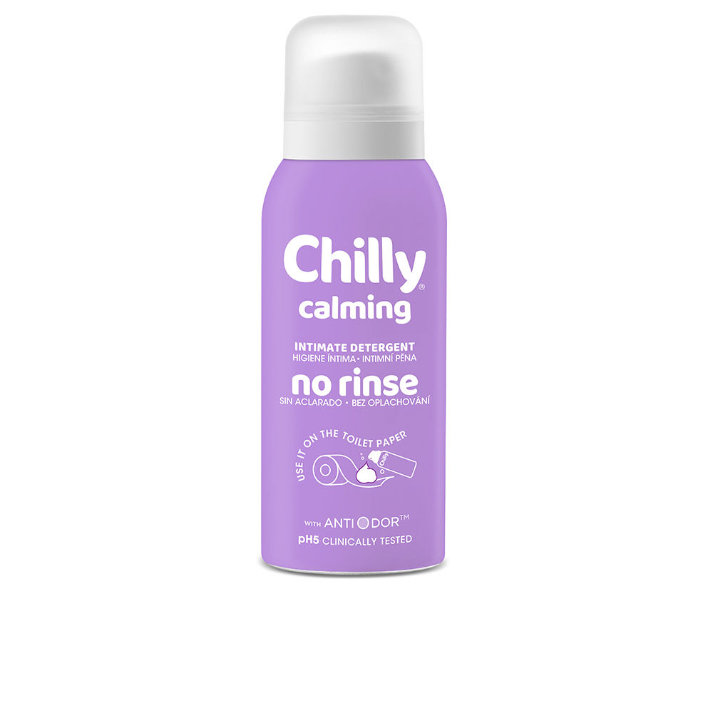 CALMING no-rinse foam spray
