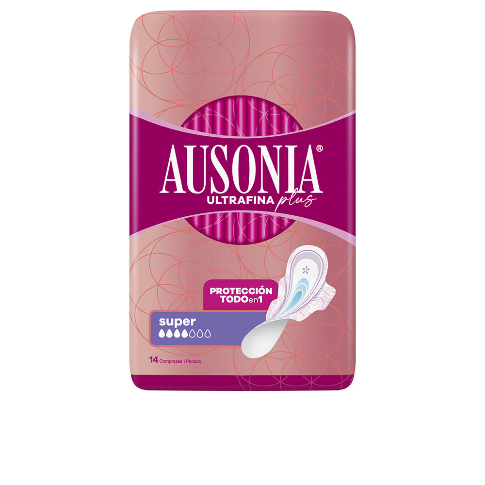 AUSONIA ULTRAFINA PLUS compresas super alas