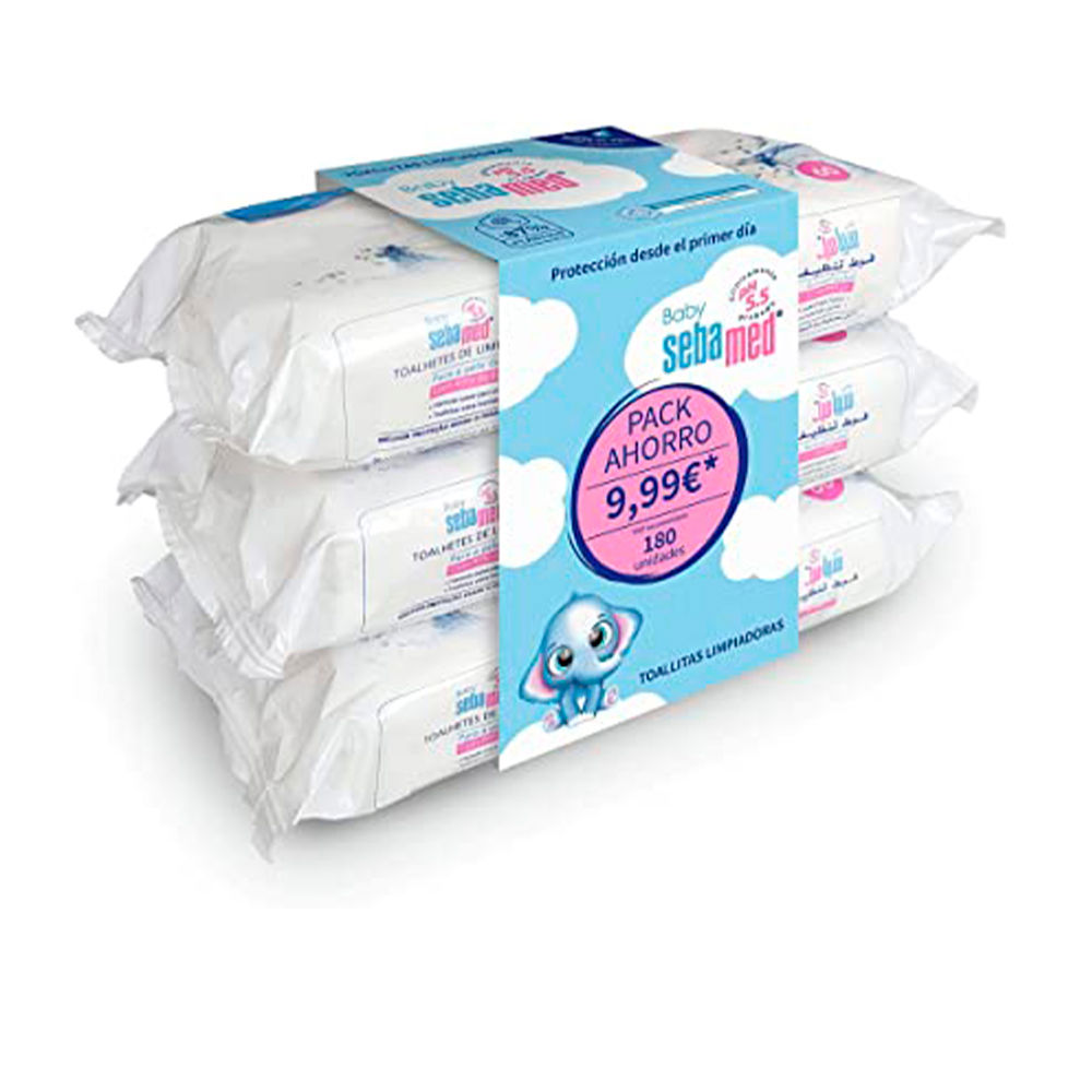 BABY CLEANING WIPES set of 3 x 60 pcs