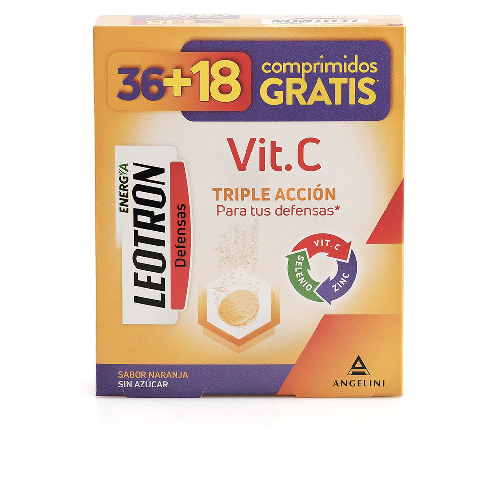 VITAMIN C triple action effervescent tablets 36 + 18 as a gift