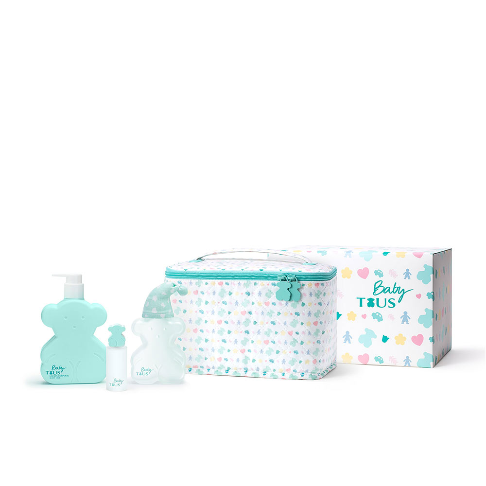 BABY TOUS set (Eau de Cologne spray 100 ml + Body lotion 250 ml + Eau de Cologne spray 15 ml + Toiletry bag)