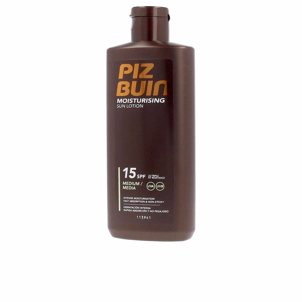 PIZ BUIN MOISTURISING sun lotion SPF15