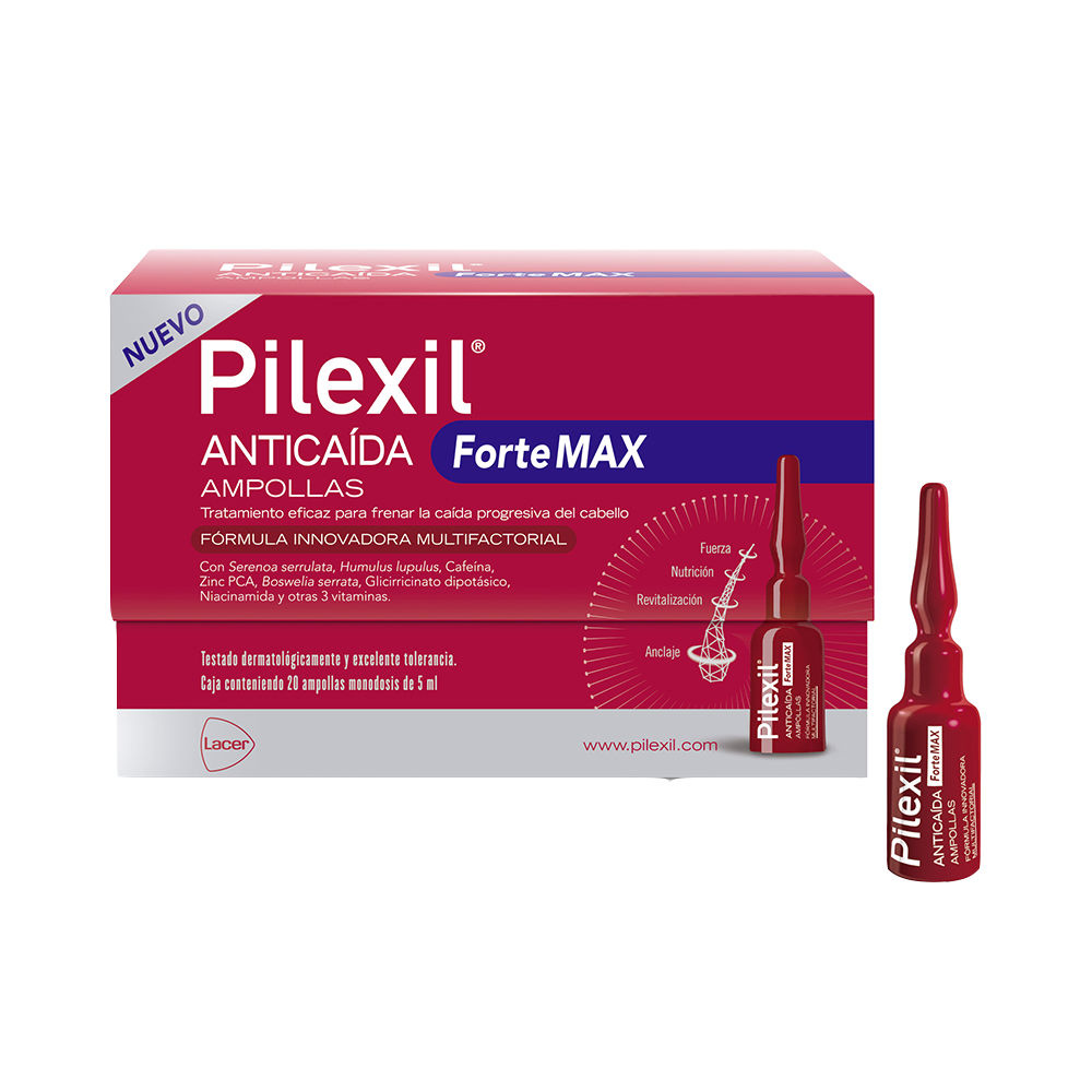 PILEXIL FORTE MAX anti-hair loss ampoules