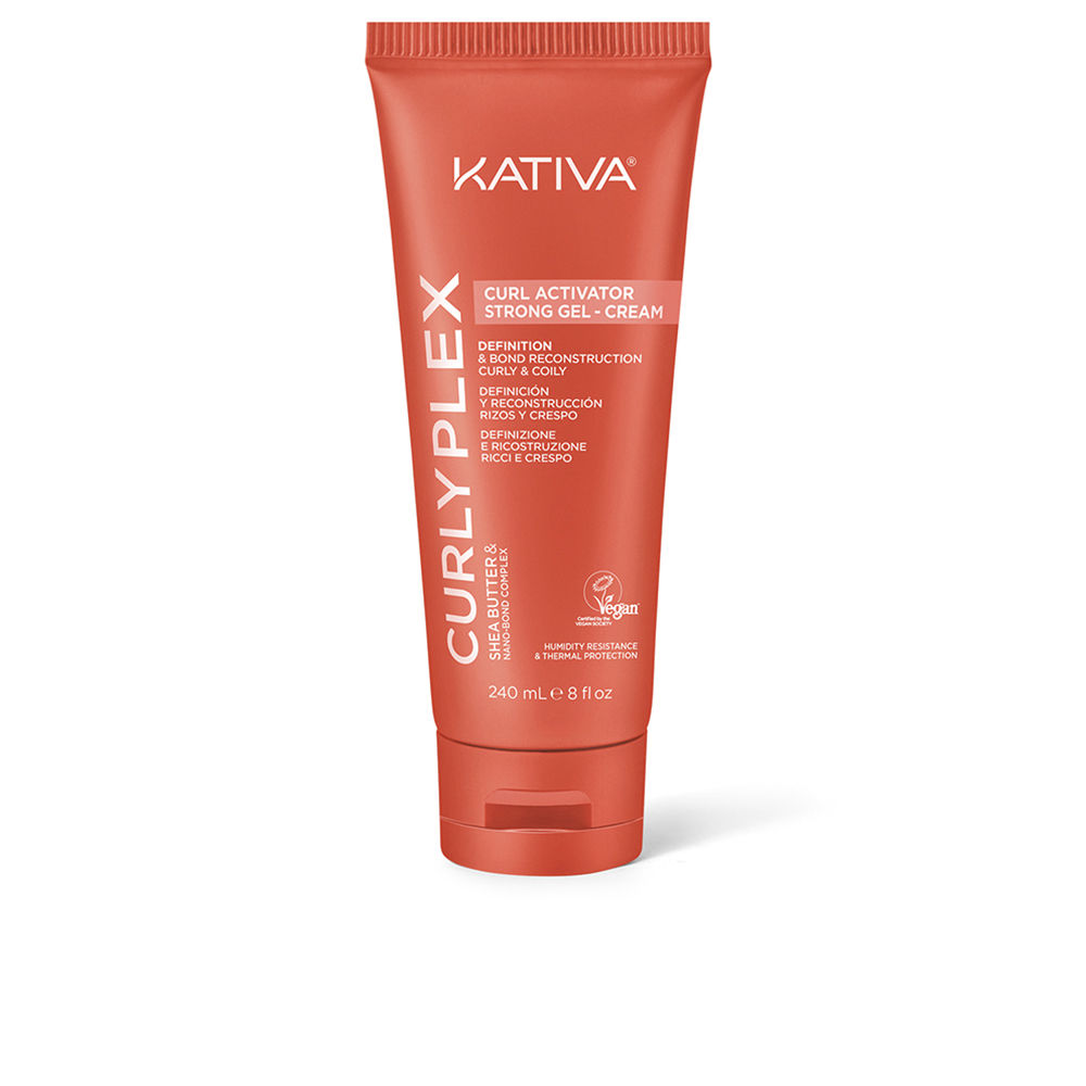 KATIVA CURLY PLEX CURL gel cream curl activator strong hold