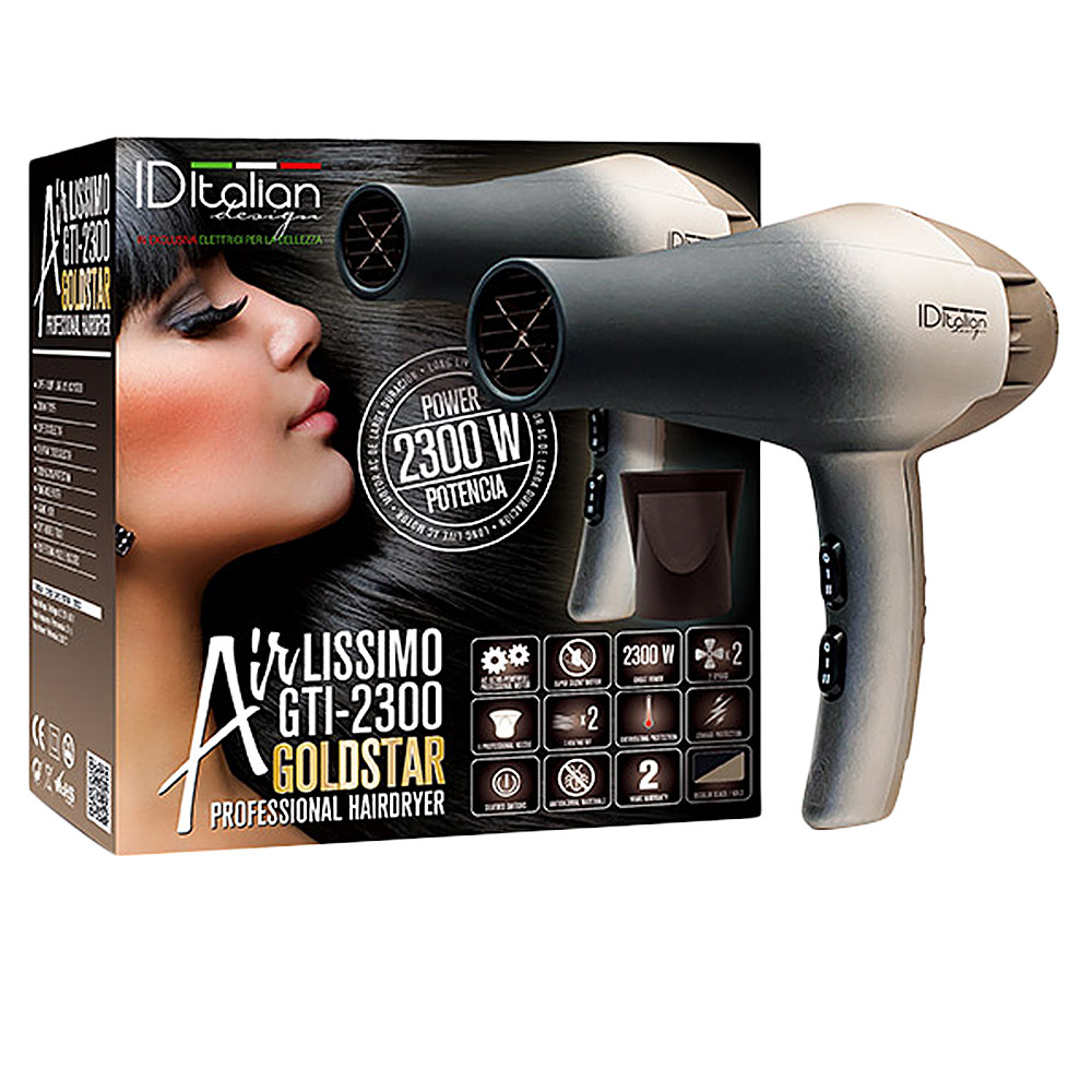 AIRLISSIMO GTI 2300 GOLD STAR professional hair dryer