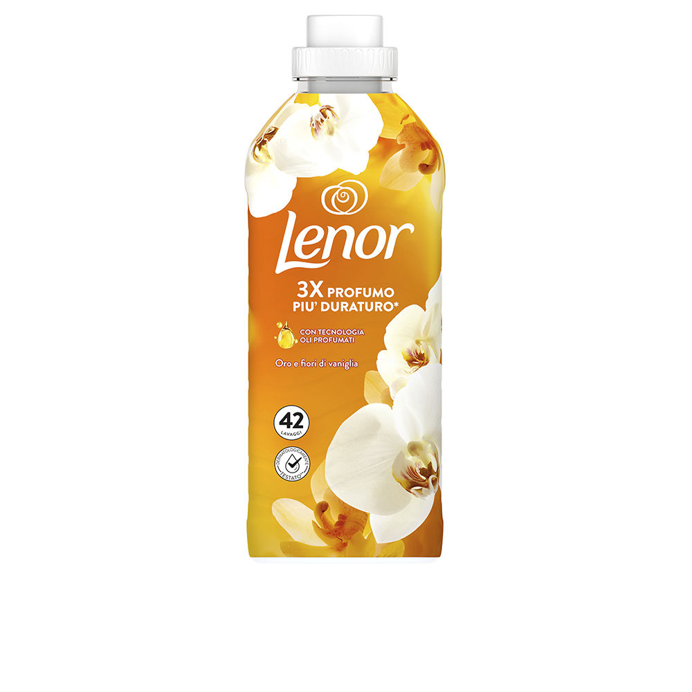 GOLDEN FLOWERS AND VANILLA concentrated liquid fabric softener 42 doses