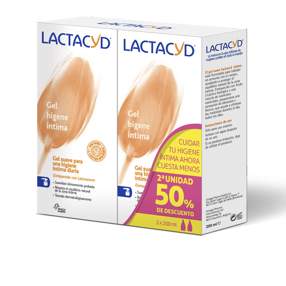LACTACYD GEL INTIMO set (Intimate gel 2 x 200ml)