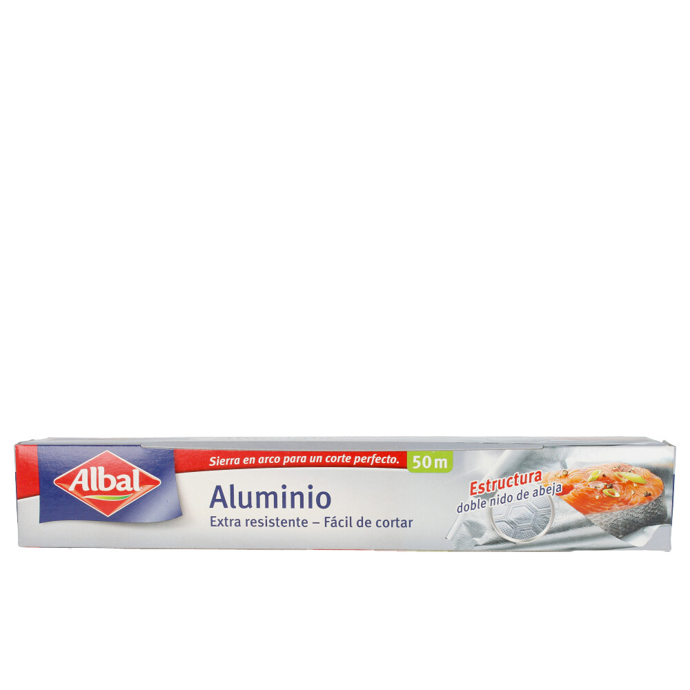 PAPEL ALUMINIO extra resistente fácil de cortar