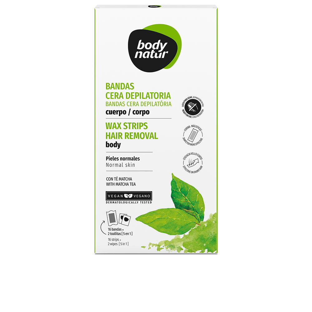 BANDS depilatory wax body matcha tea
