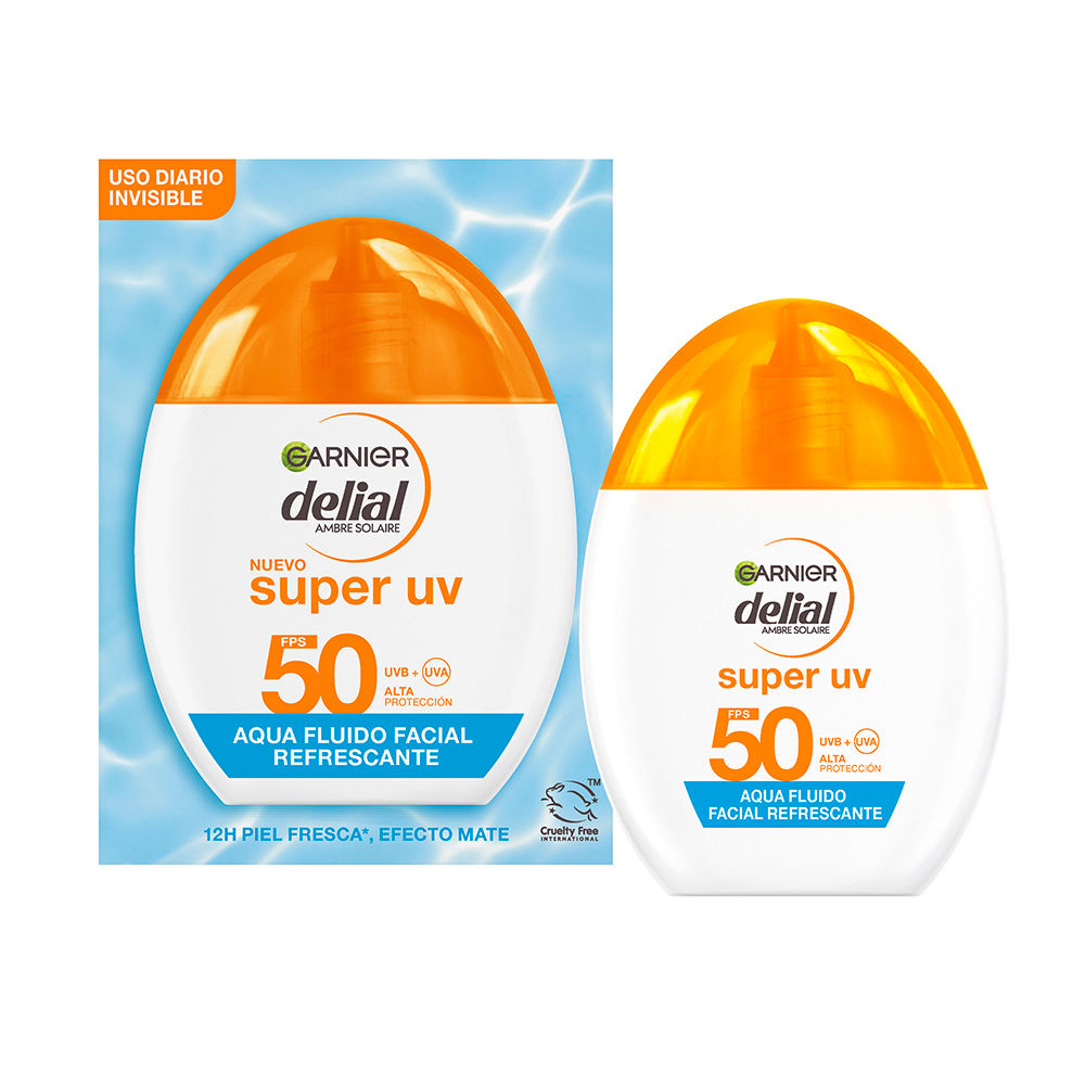 DELIAL SUPER UV aqua refreshing facial fluid SPF50
