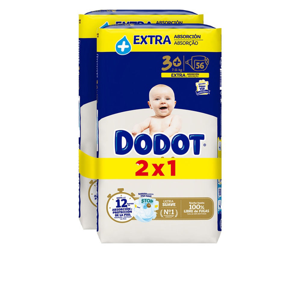 DODOT SENSITIVE EXTRA talla 3+ pañales 7-11 kg
