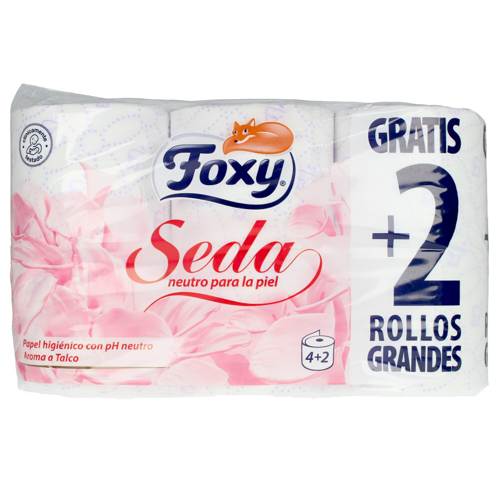 SEDA papel higiénico ph neutro aroma talco 3 capas