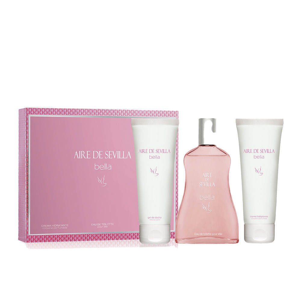 AIRE DE SEVILLA BELLA LOT 3 pcs (edt vapo 100ml + body cream 100ml + body cream 100 ml)