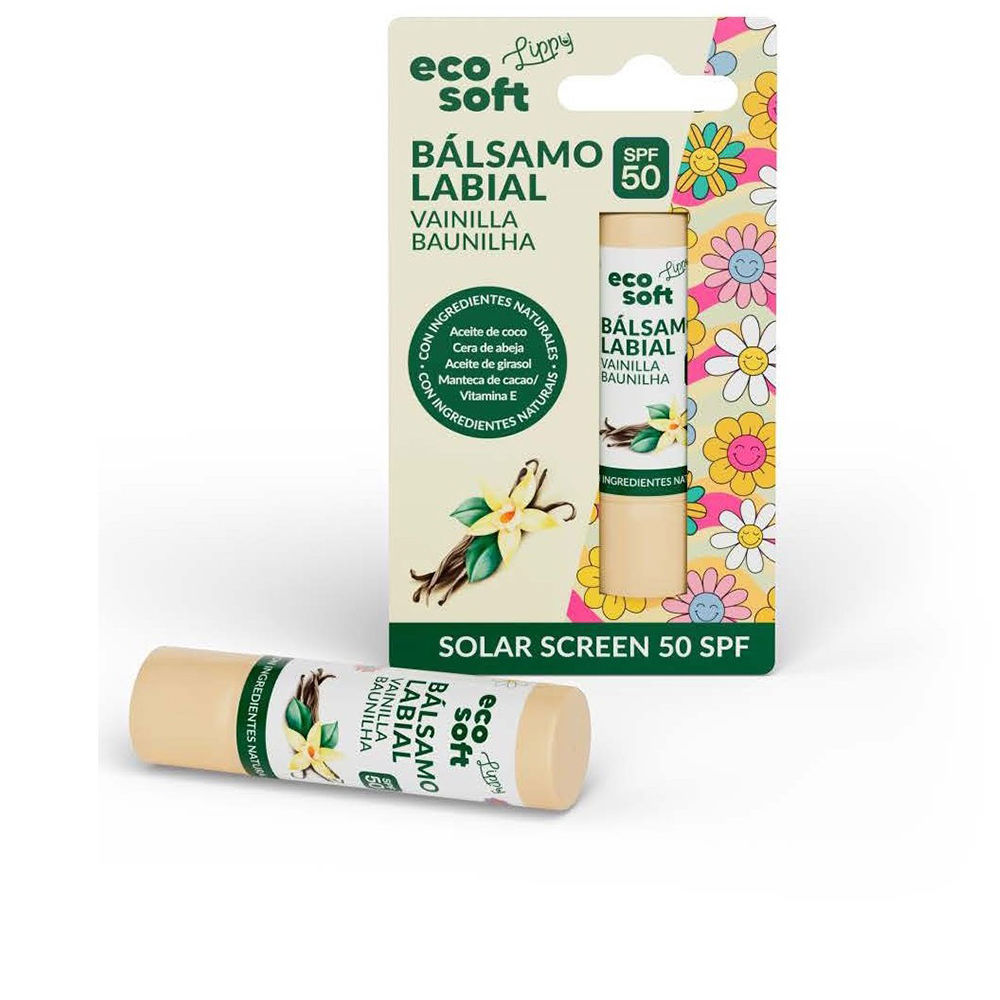 ECO SOFT LIPPY vanilla lip balm SPF50